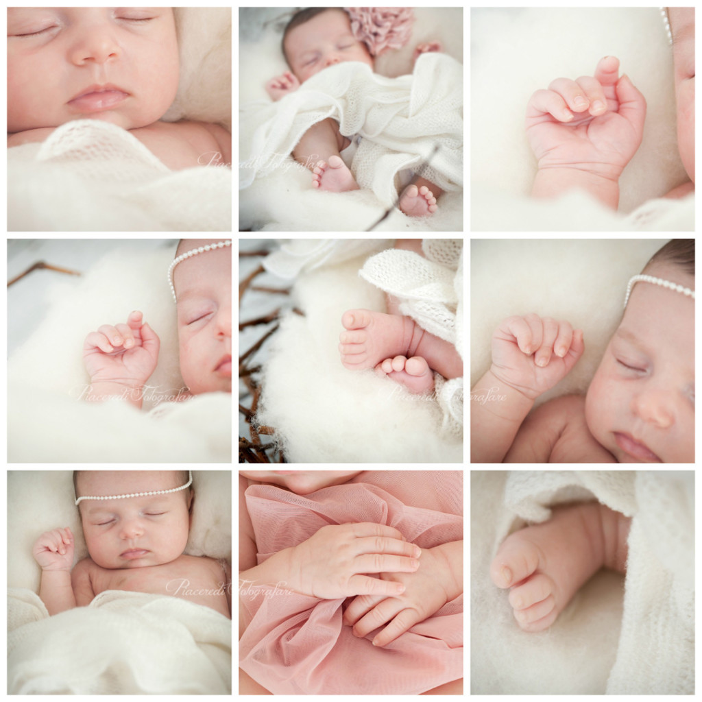 particolari neonato fotografo