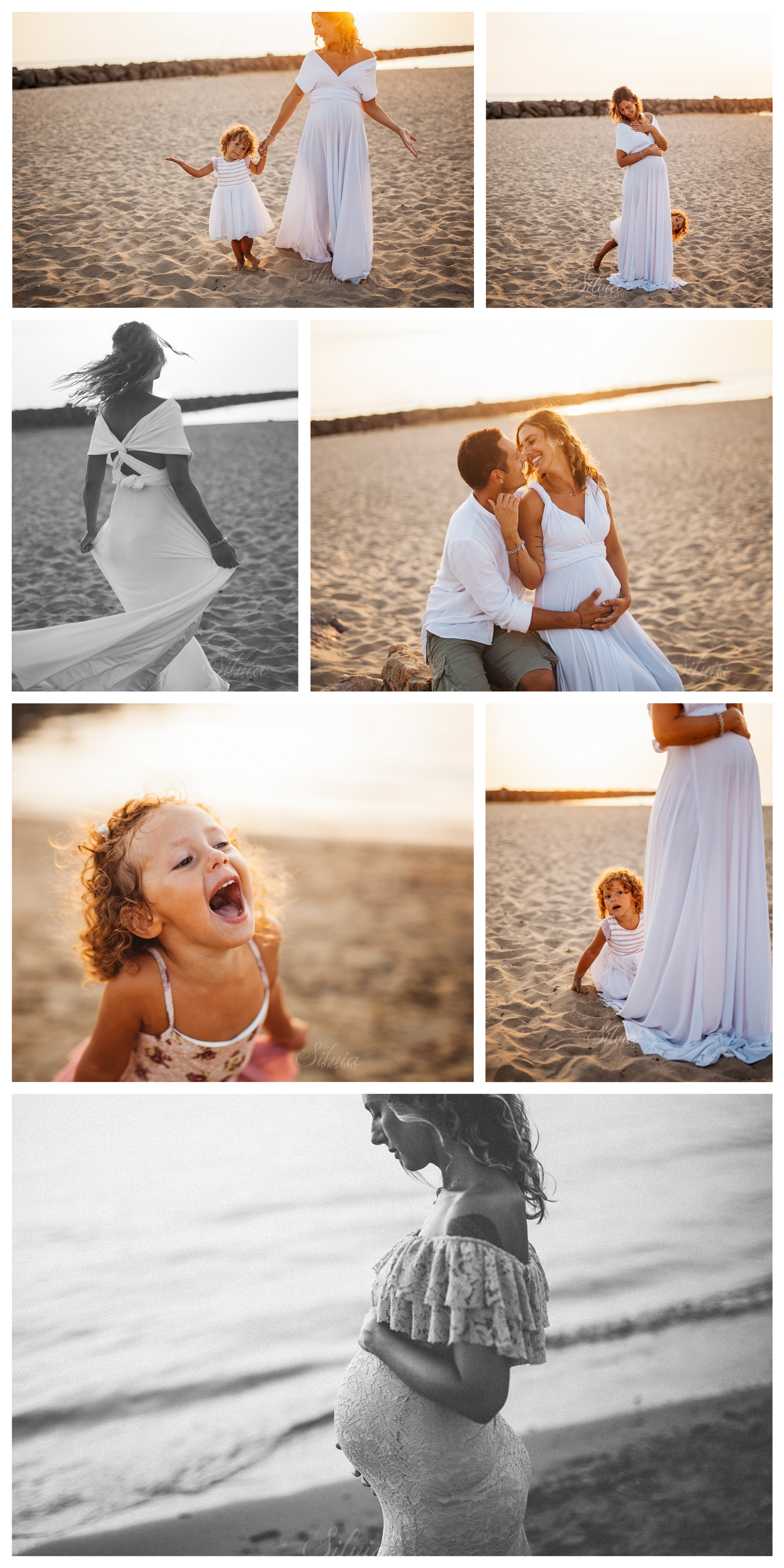 book foto al mare gravidanza