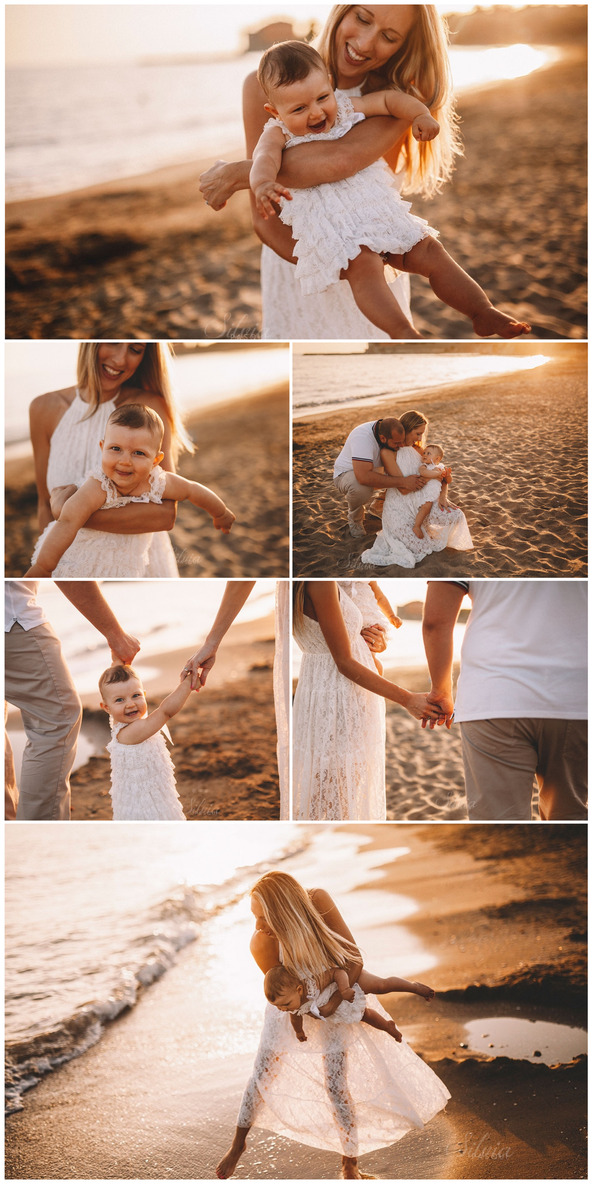 servizio foto famiglia al mare