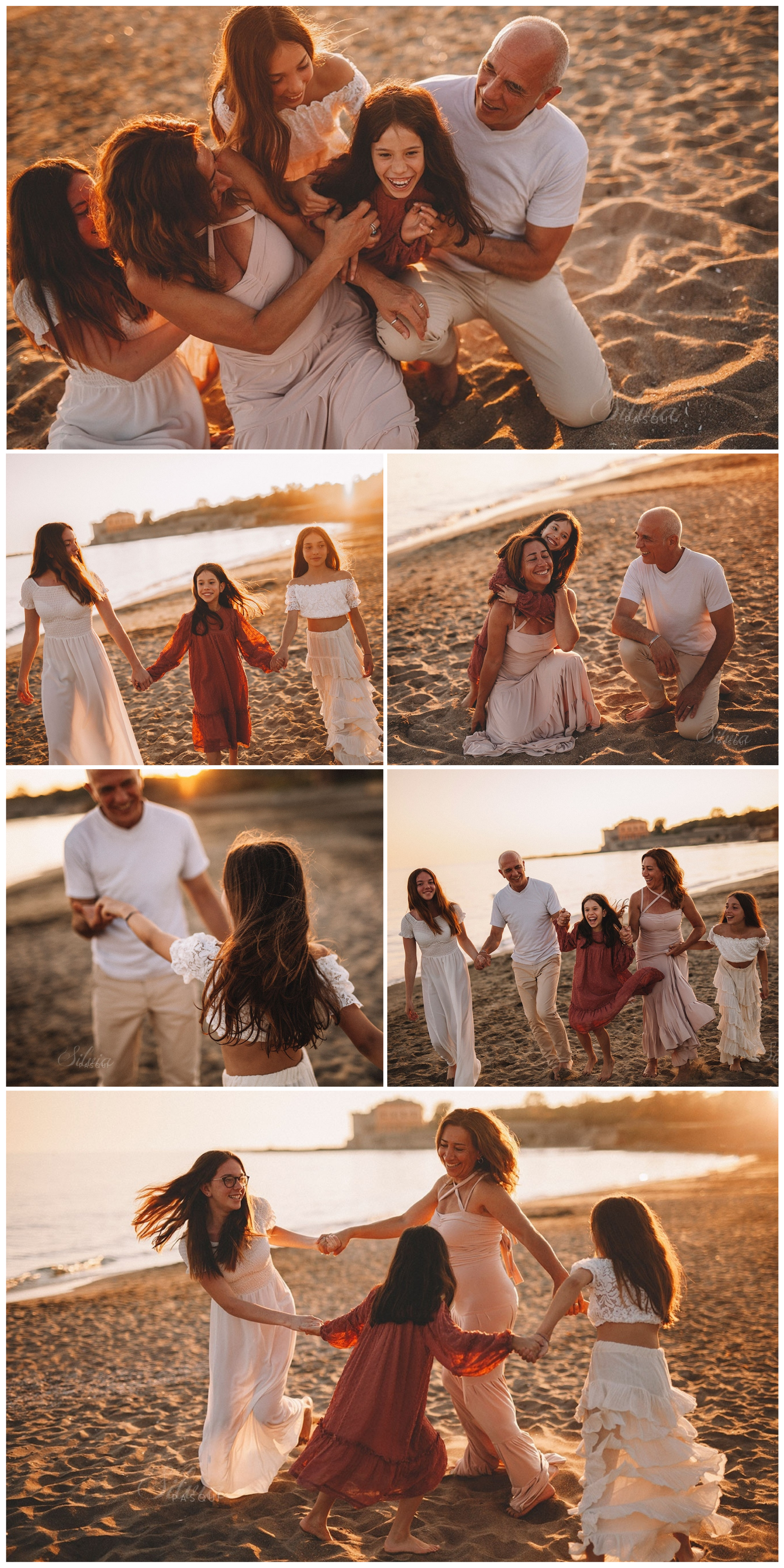 book foto al mare per bambine