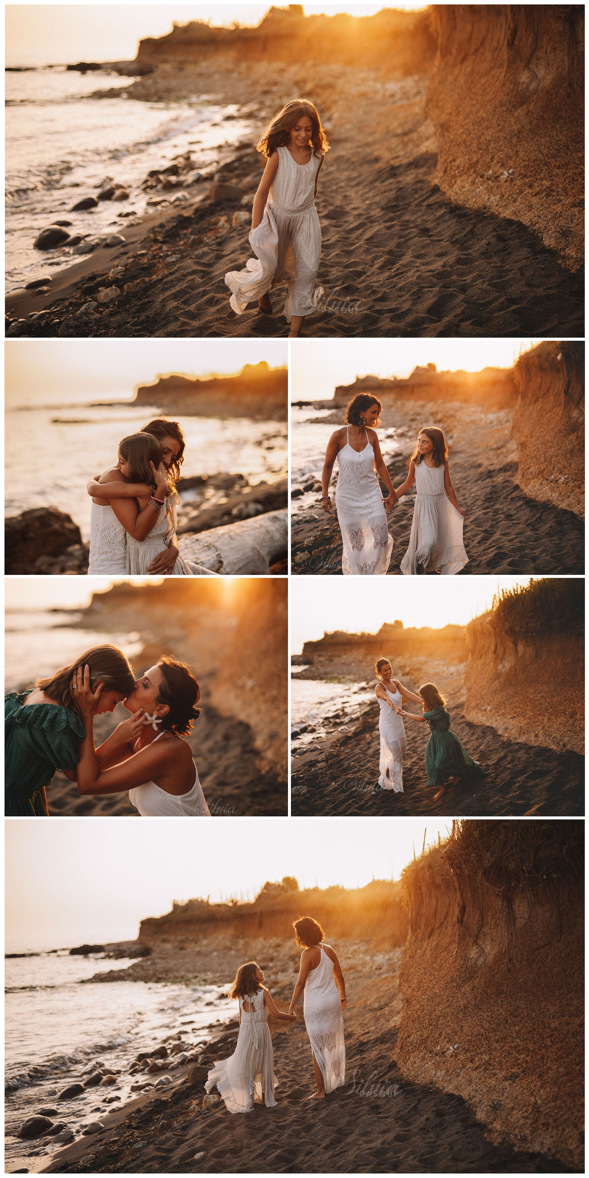 fotografa bambini al mare roma