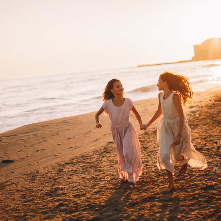 Famiglia al mare