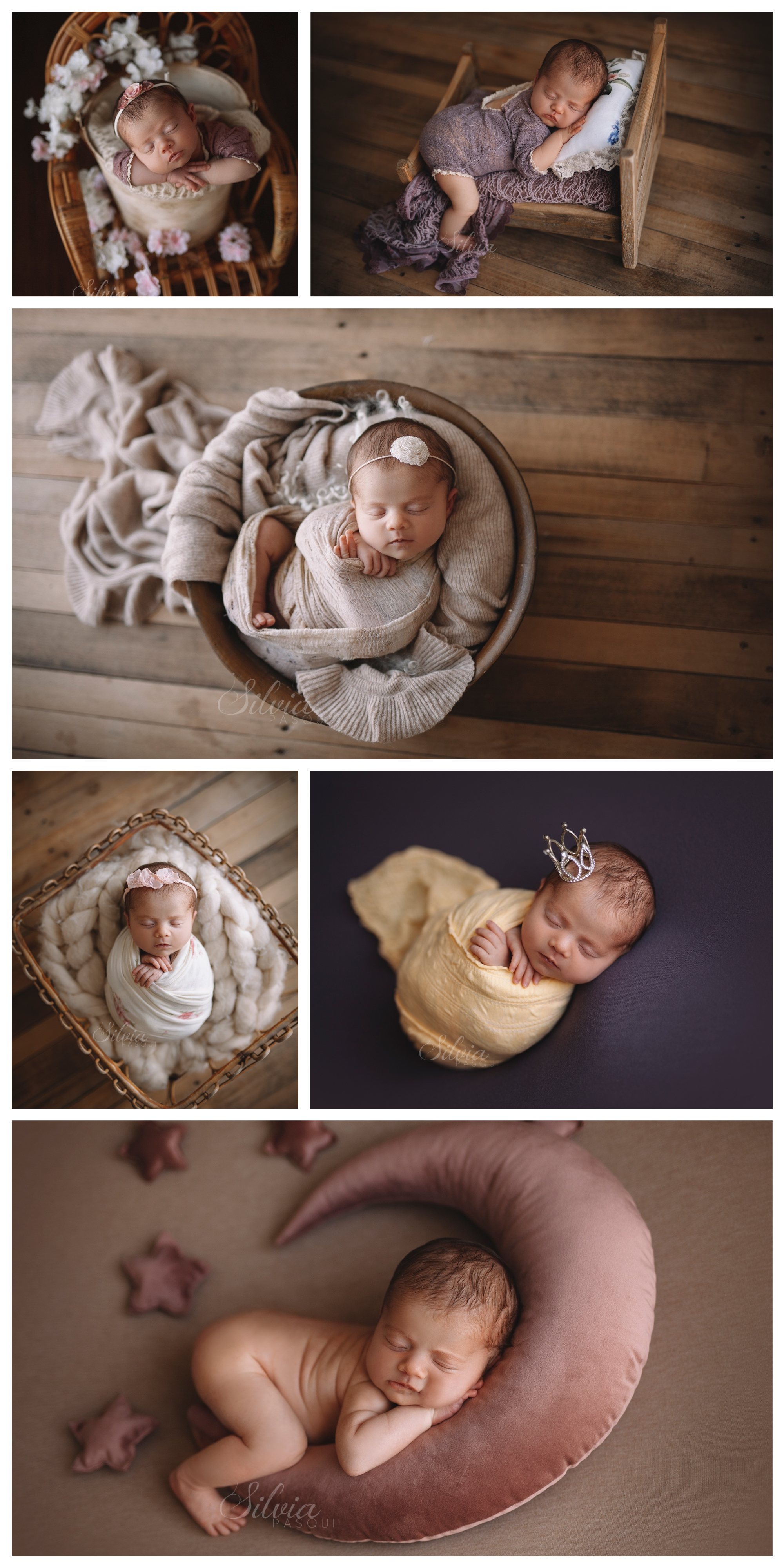 neonata servizio fotografico