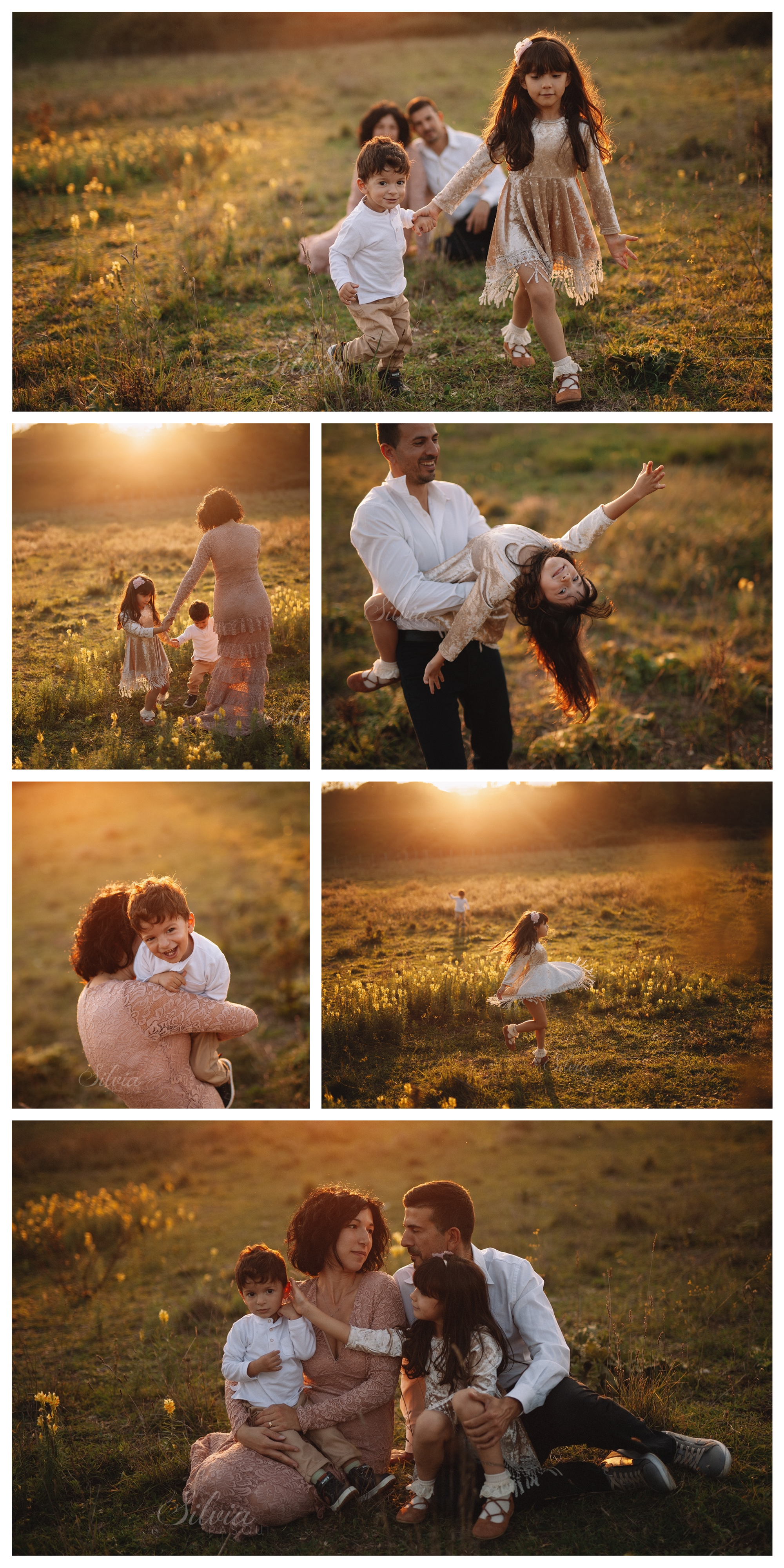 fotografo famiglia all'aperto