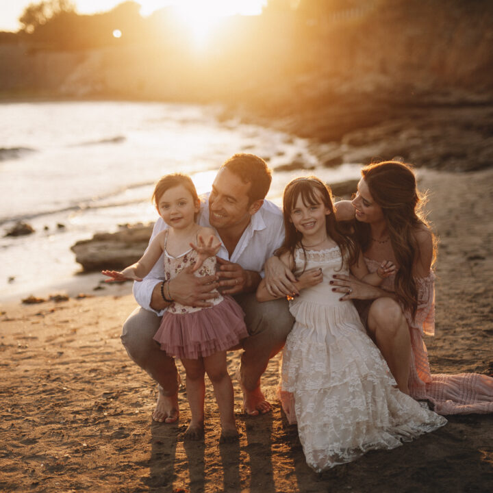 Famiglia al mare