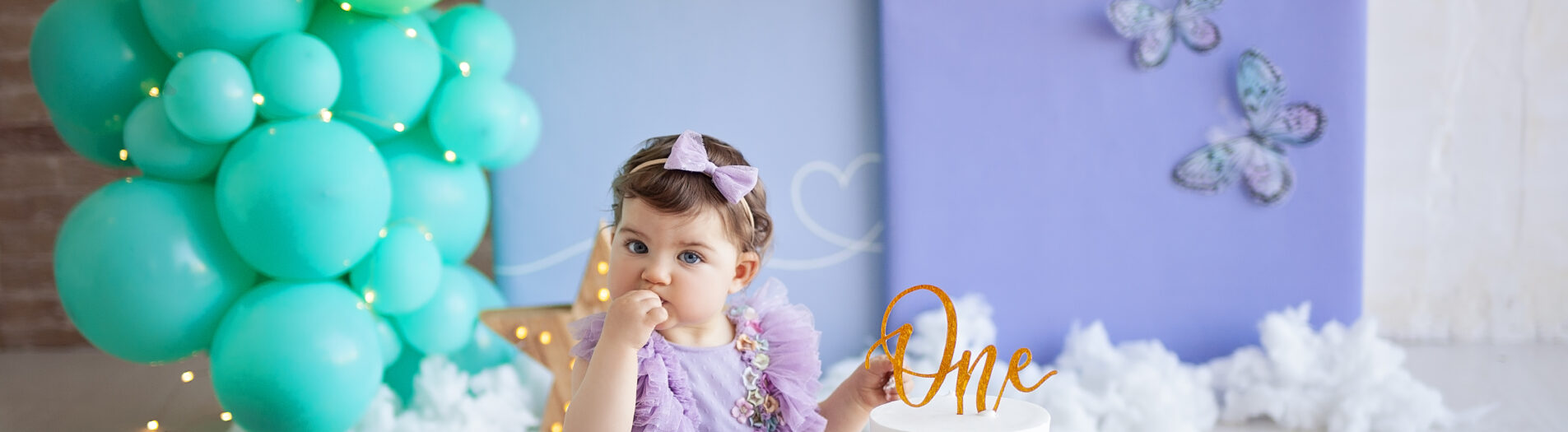 Aurora, smash cake