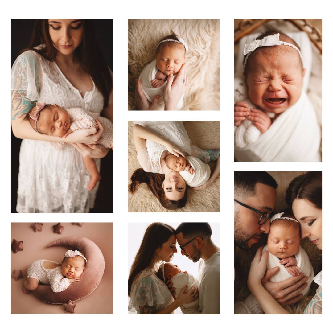 servizio fotografico neonata